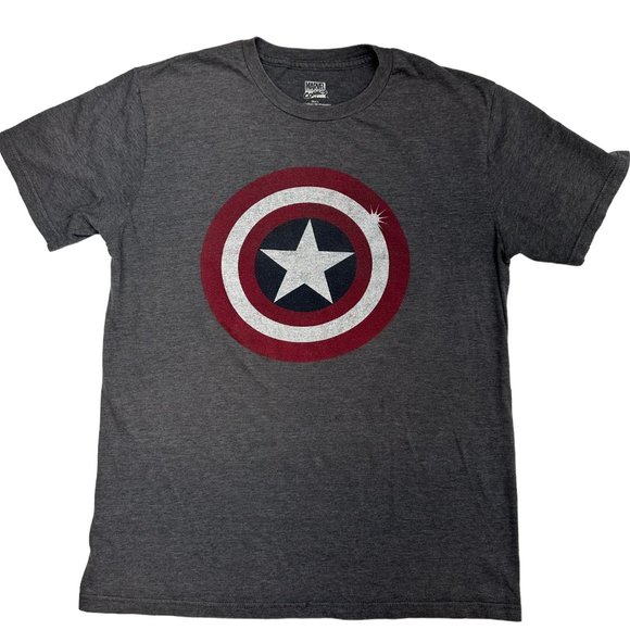Marvel Comics Captain America Shield Logo Tee (L) - Picture 1 of 6